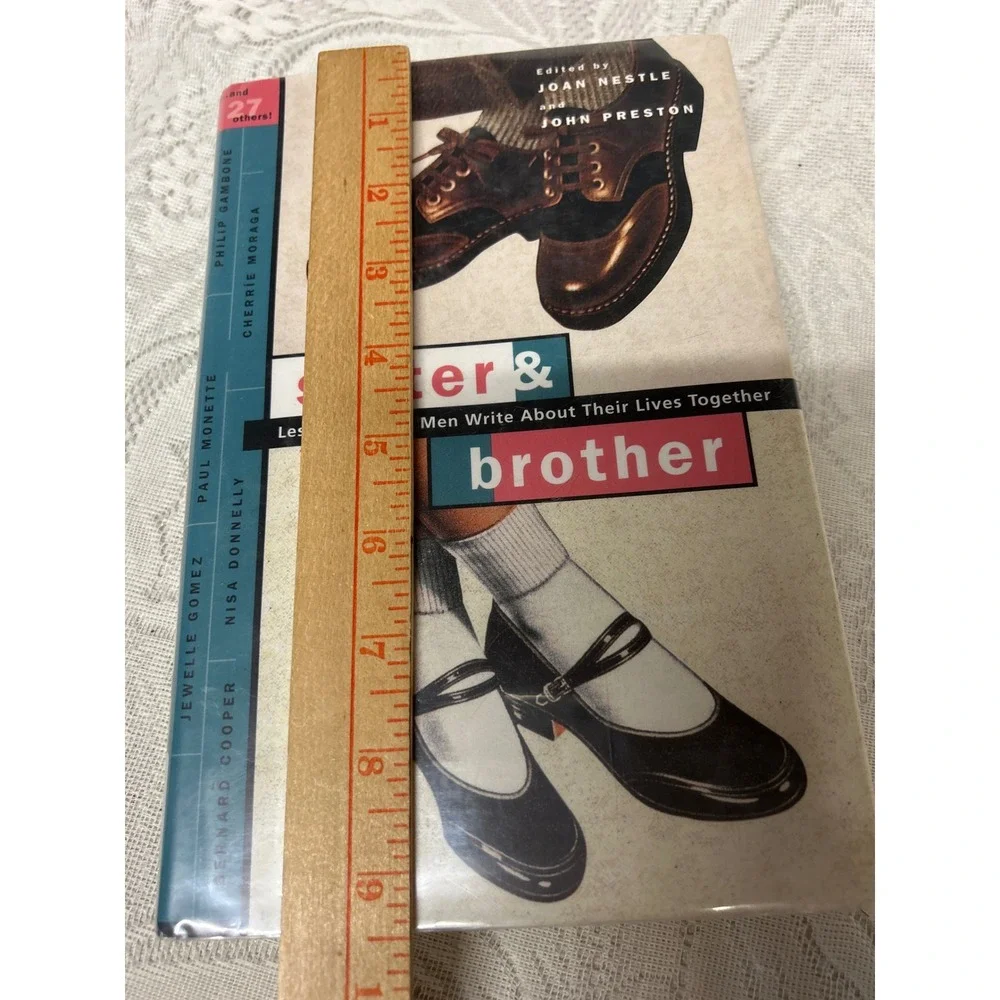 Sister & Brother Joan Nestle John Preston LGBTQ Essays Hardcover 1994 006251055X